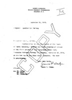 Letter from J. P. Dodge to Capus  Waynick